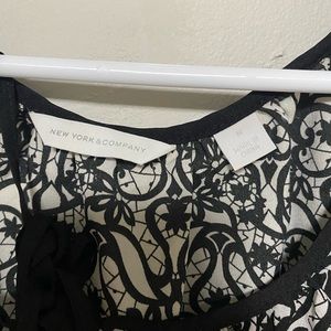 New York and Company Top with Shoulder out